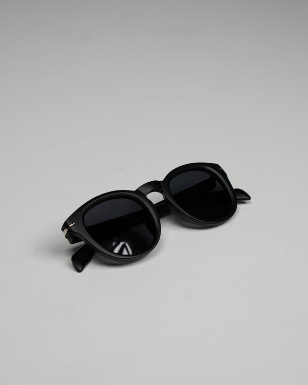 BLACK FRAME & LENSES UNISEX SUNGLASSES - Noir
